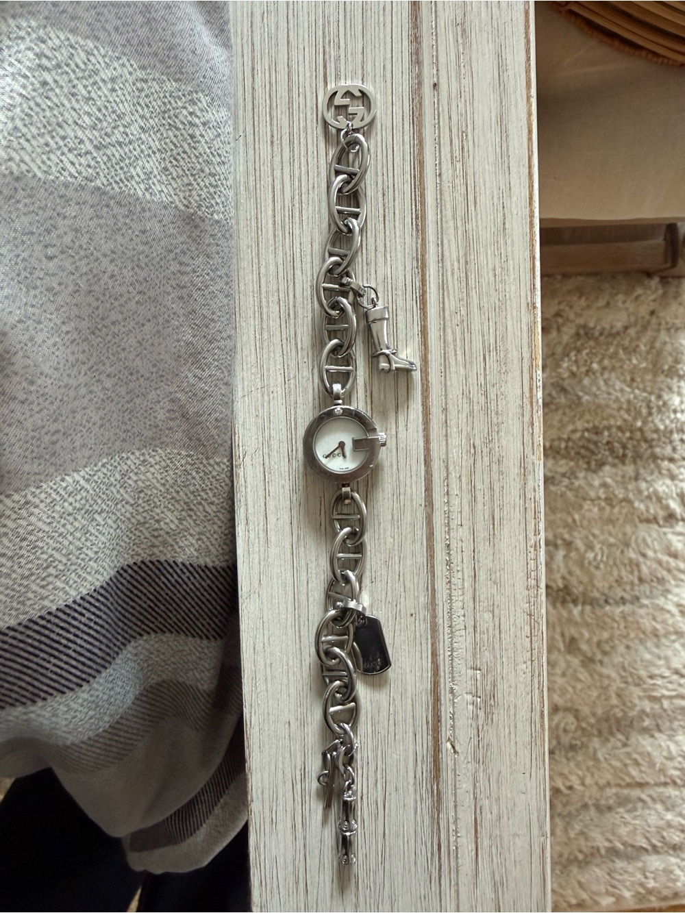 Authentic Gucci Charm Bracelet Watch